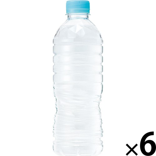 サントリー 天然水 ラベルレス 550ml x 6本
