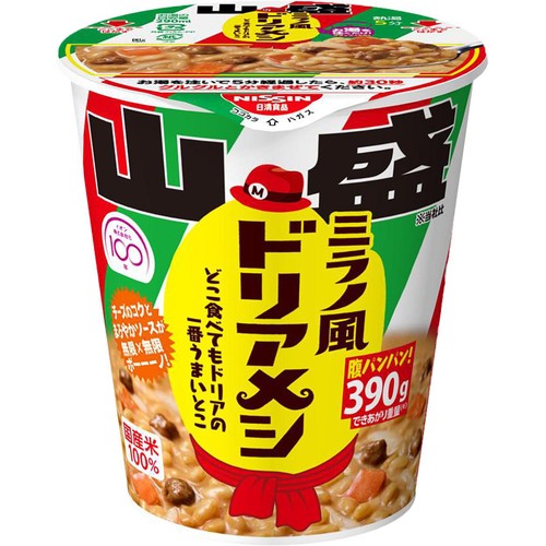日清食品 山盛 ミラノ風ドリアメシ 122g