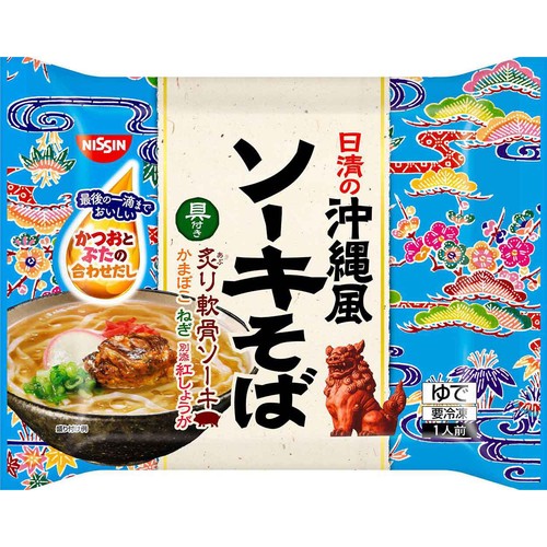 日清食品 日清沖縄風ソーキそば【冷凍】 237g