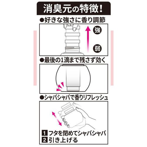 小林製薬 消臭元パルファム スパークリングピンク 400mL