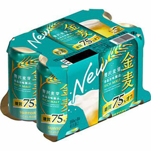金麦 糖質75%オフ 350ml 96本セット キャンペーンのシールは