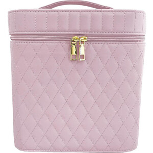 粧美堂 合皮バニティケース ライラックピンク Green Beans | グリーン