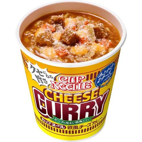 日清食品 カップヌードル 欧風チーズカレー 85g