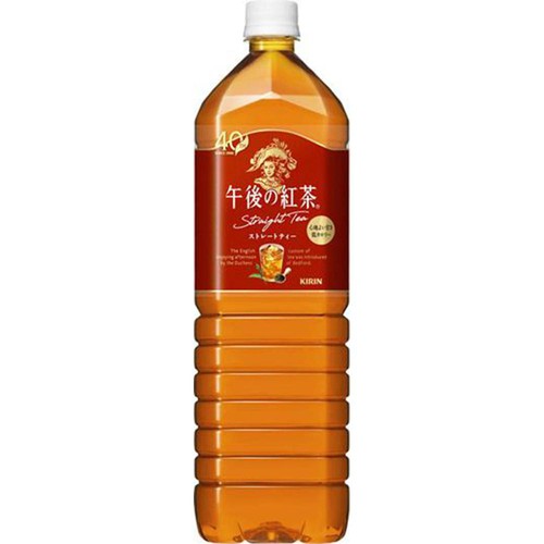 キリン 午後の紅茶 ストレートティー 1ケース 1500ml x 8本 Green