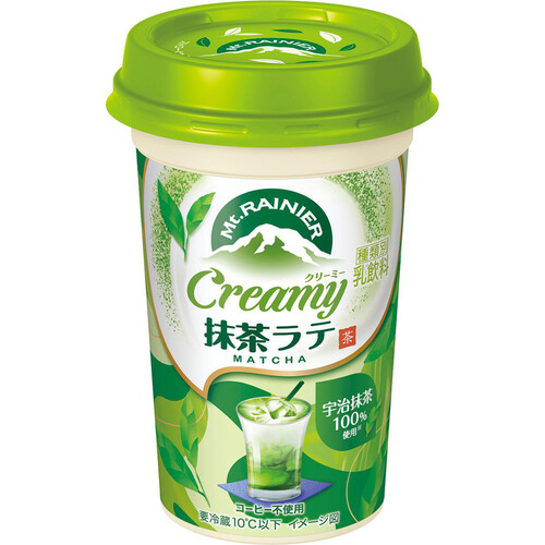 森永乳業 マウントレーニア クリーミー抹茶ラテ 240ml