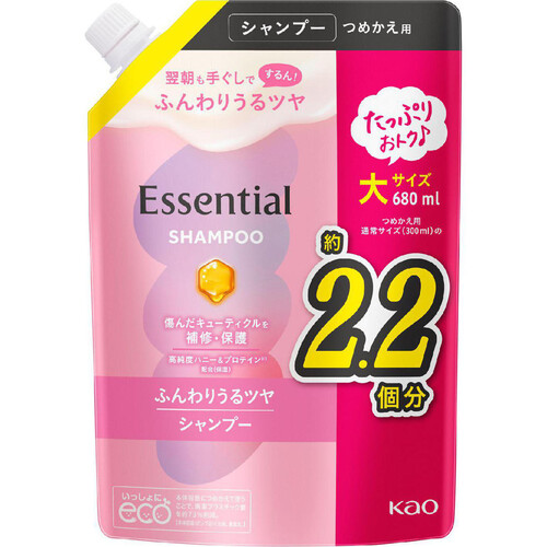 花王 エッセンシャル フリー&イージー シャンプー つめかえ用300ml 18個 711pLMXbIjL._UF350,350_QL50_.jpg
