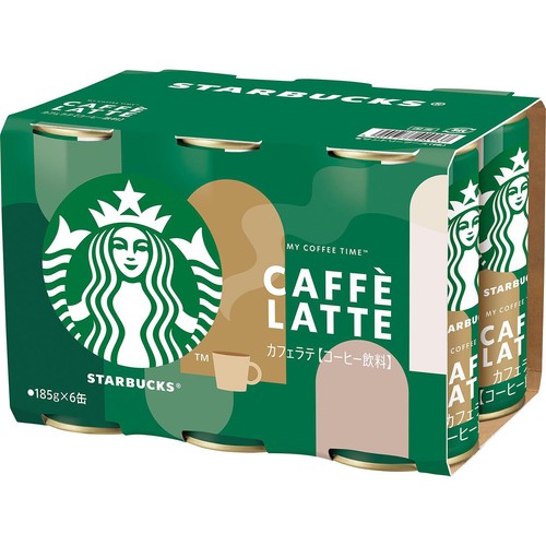 サントリー スターバックス MY COFFEE TIME カフェラテ 185g x 6本