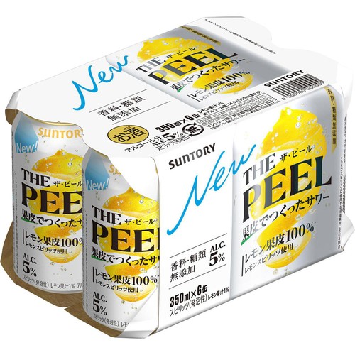 5%】 サントリー ザ・ピール レモン 350ml x 6本 Green Beans