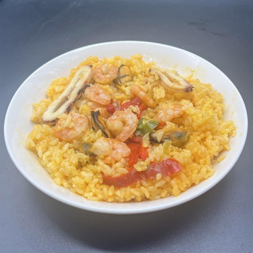 冷凍】三水フーズ 魚介パエリア 550g Green Beans | グリーンビーンズ