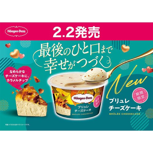 ハーゲンダッツ ミニカップ ブリュレチーズケーキ 110ml