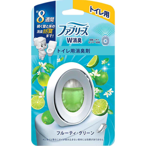 P&G ファブリーズW消臭 トイレ用消臭剤 フルーティ・グリーン 6.3mL