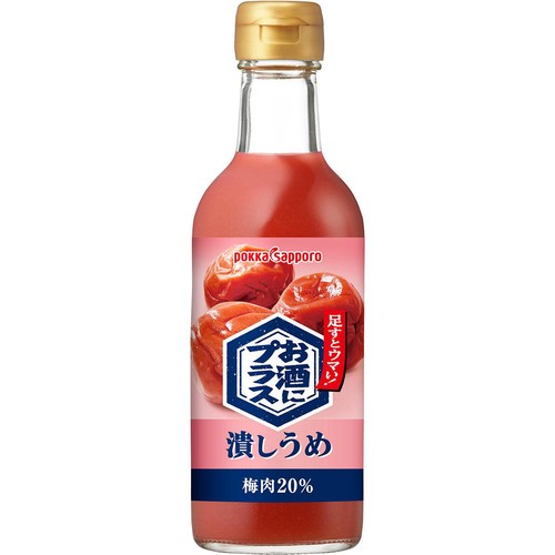【ノンアルコール】 ポッカサッポロ お酒にプラス 潰しうめ 300ml