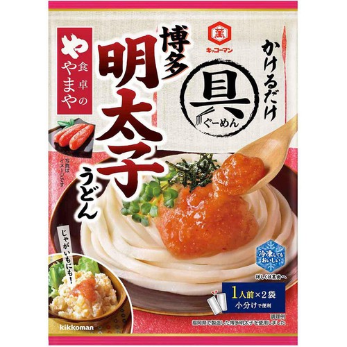 キッコーマン 具麺 博多明太子うどん 1人前 x 2袋(54g)