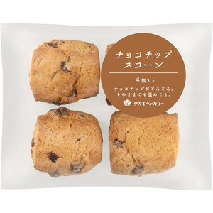 チョコスコーン タカキベーカリー チョコチップスコーン 4個 Green Beans