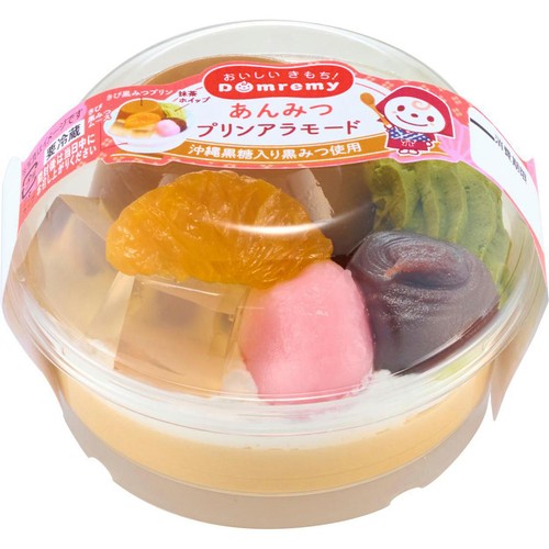 ドンレミー あんみつプリンアラモード 1個