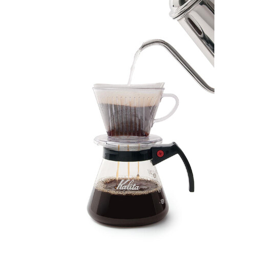 【良好品】 カリタ AS樹脂製コーヒードリッパー 2〜4人用 102D 1個 Green 工芸品