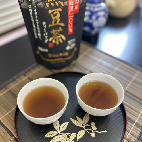 水宗園本舗 兵庫県産丹波黒 黒豆茶ティーバッグ 60g(20袋) Green Beans