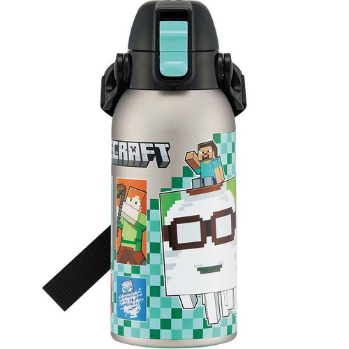 マインクラフト ショルダーベルト付ダイレクトボトル STCH6 Green