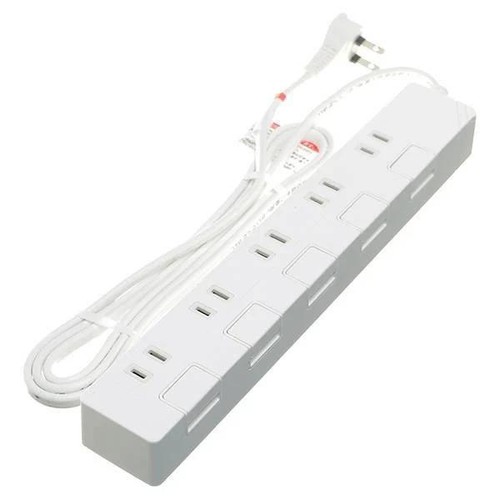 節電スイッチ付コンセント5個口 1.5m ホームコーディ