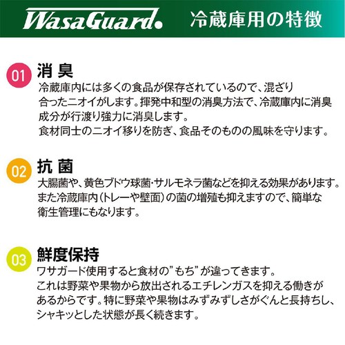 虎変堂 ワサガード 家庭用 冷蔵室用 100g