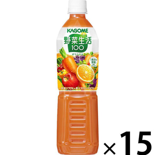 カゴメ 野菜生活100オリジナル 1ケース 720ml x 15本