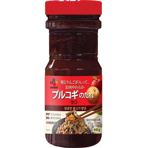 CJ FOODS JAPAN プルコギのたれ 甘口 840g