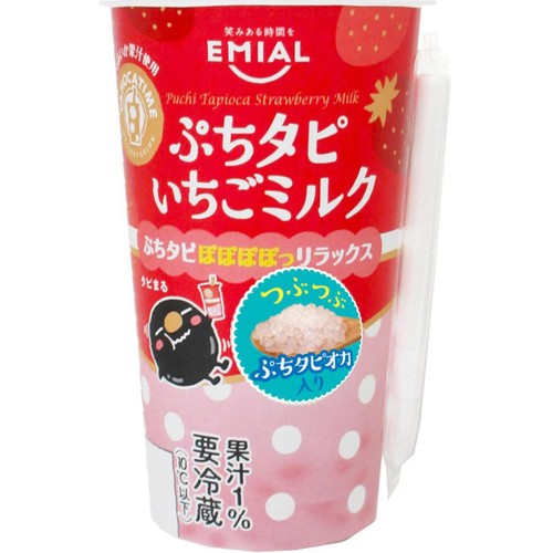 安曇野食品工房 ぷちタピ いちごミルク 200g