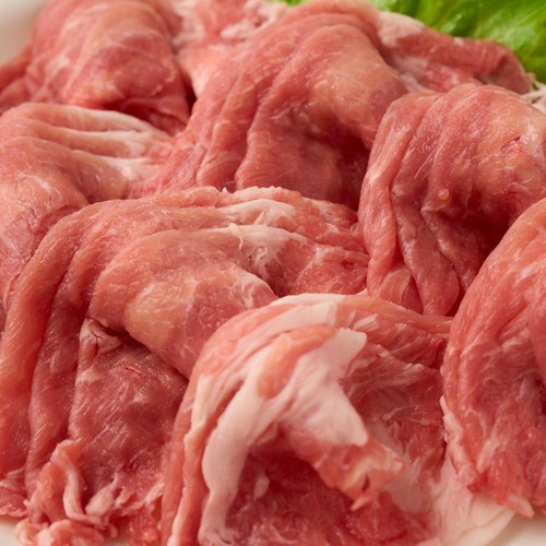 [鮮度+]【冷蔵】とうほく三元豚 かたロースしゃぶしゃぶ用 (国産) 320g-380g