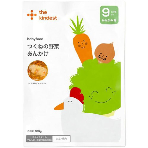 the kindest つくねの野菜あんかけ 9ヶ月頃から 100g