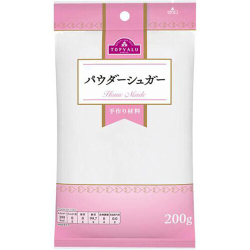手作り材料パウダー　シュガー 200g トップバリュ