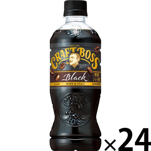 サントリー クラフトボス ブラック 1ケース 500ml x 24本