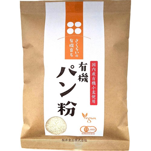 桜井食品 有機パン粉 100g
