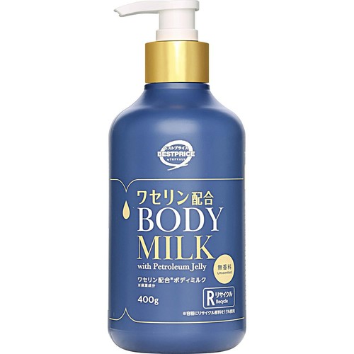 ワセリン配合ボディミルク 400g トップバリュベストプライス