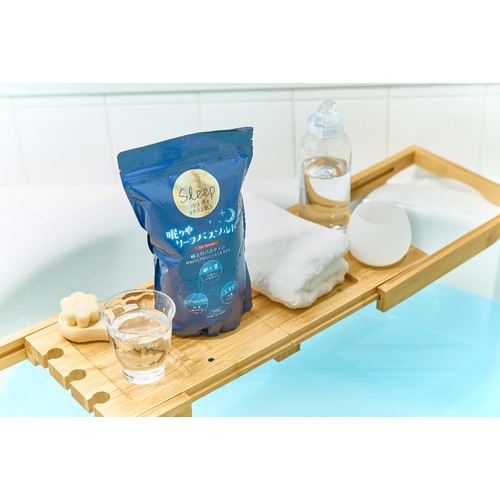 しむら 眠りやリーフバスソルト for Sleep 1000g Green Beans