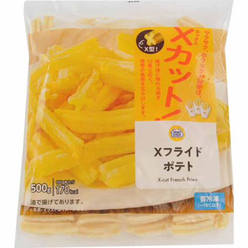 ミニストップ Xフライドポテト【冷凍】 500g