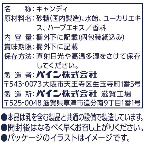 パイン メンタームのど飴 80g(個包装紙込み)