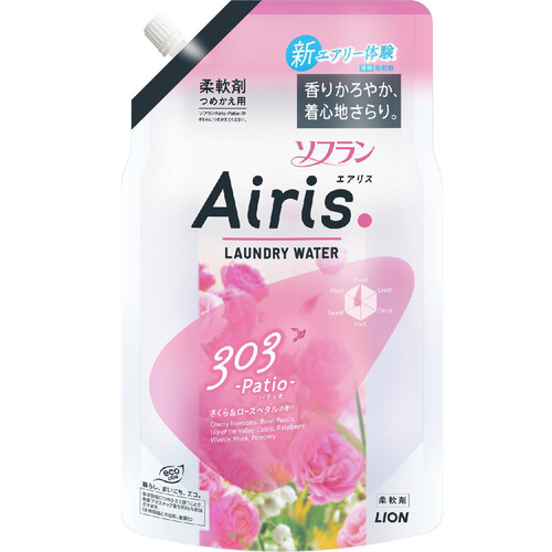 ライオン ソフラン エアリス パティオ つめかえ用 850ml