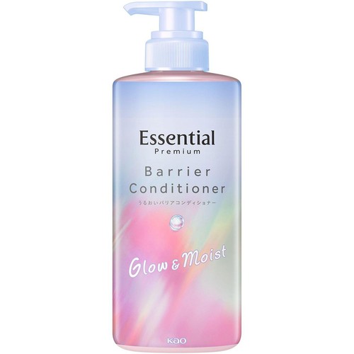 花王 エッセンシャル プレミアム うるおいバリアコンディショナー グロウ&モイスト ポンプ 450ml
