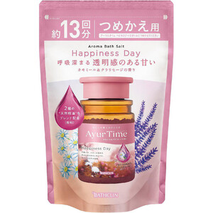 バスクリン アーユルタイム ハピネスデイ つめかえ用 520g Green Beans