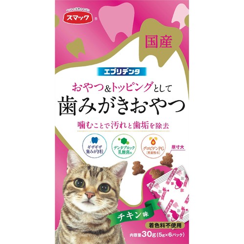 【ペット用】 スマック エブリデンタ チキン味 5g x 6袋入