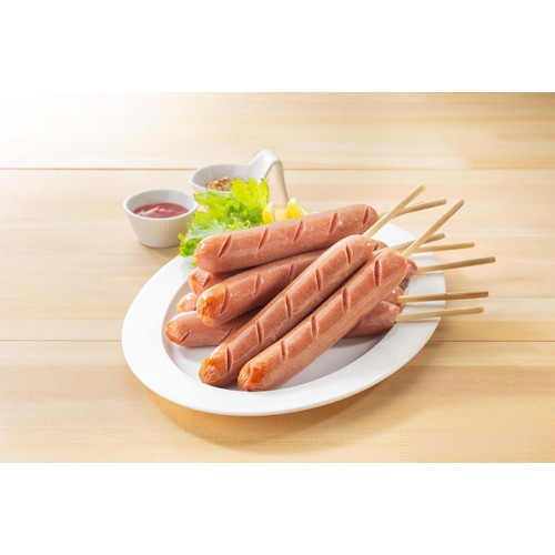 【冷凍】 業物 業務用串付きフランク 16本