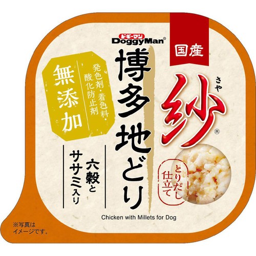 【ペット用】 ドギーマンハヤシ 国産紗 博多地どり六穀とササミ入り 100g