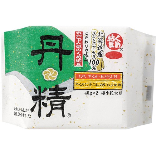 ミツカン くめ納豆 丹精 40g x 2
