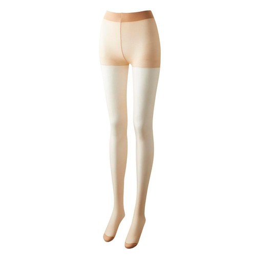 lalakirei 着用圧パンティストッキング 3足組 ライトベージュ L-XL