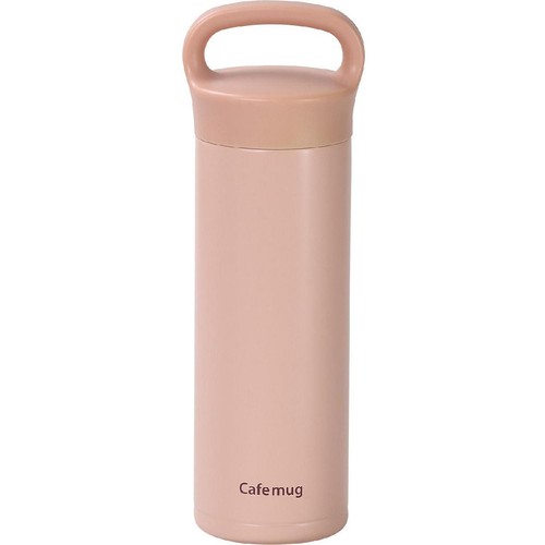 パール金属 カフェマグ セラミックマグボトル コーラルピンク 500ml