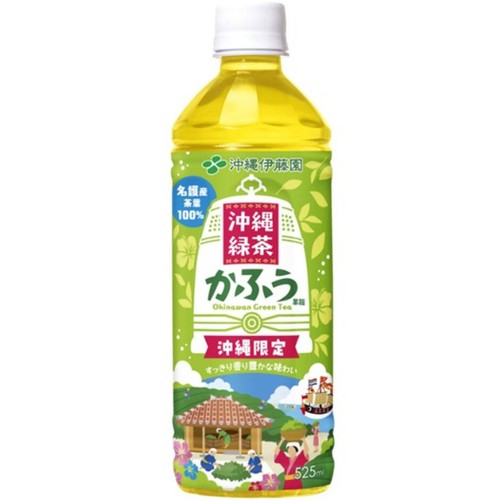 沖縄伊藤園 沖縄緑茶 かふう 525ml
