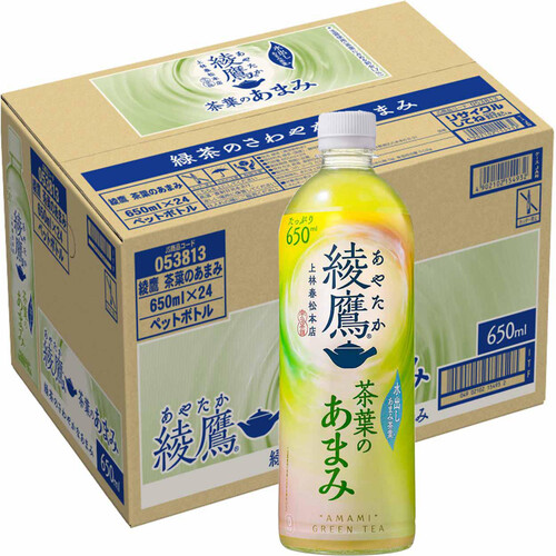 コカ・コーラ 綾鷹茶葉のあまみ 1ケース 650ml x 24本