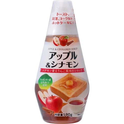 加藤美蜂園本舗 アップル&シナモン 190g Green Beans | グリーン
