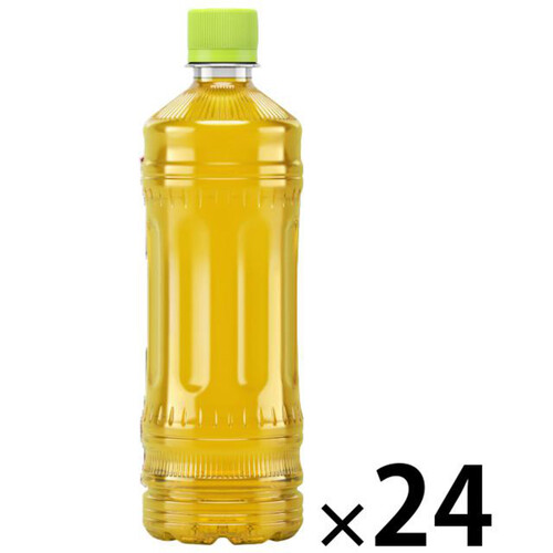 伊藤園 おーいお茶 緑茶 ラベルレス 1ケース 600ml x 24本 Green Beans