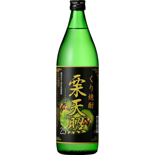 神楽 25度 栗焼酎 栗天照グリーン 900ml